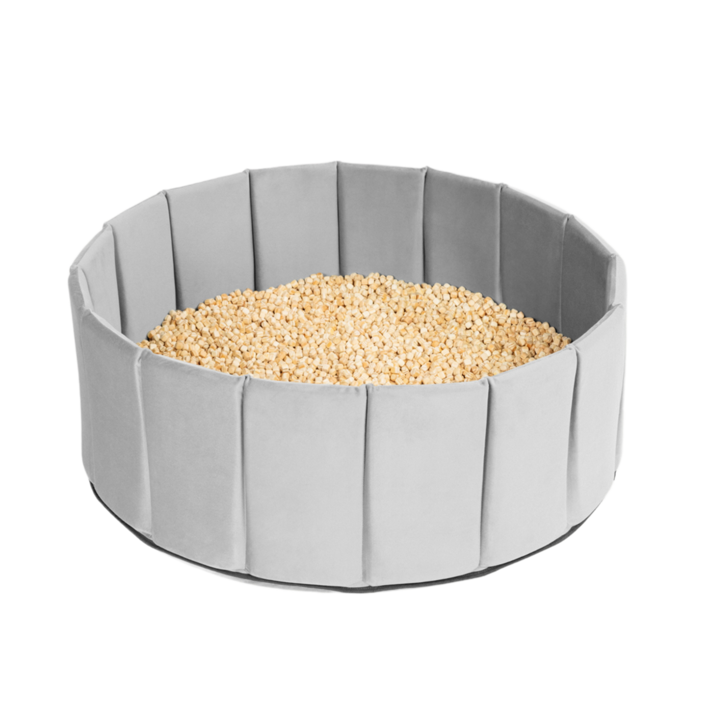 SET Indoor Würfel-Sandkasten (Becken + Holzwürfel)