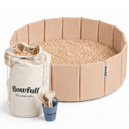 Flowfull® Sensorik-Würfelbecken - Komplettset