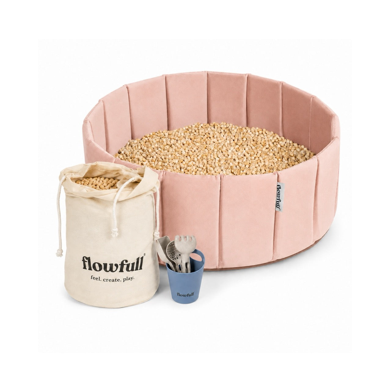 Flowfull® Sensorik-Würfelbecken - Komplettset