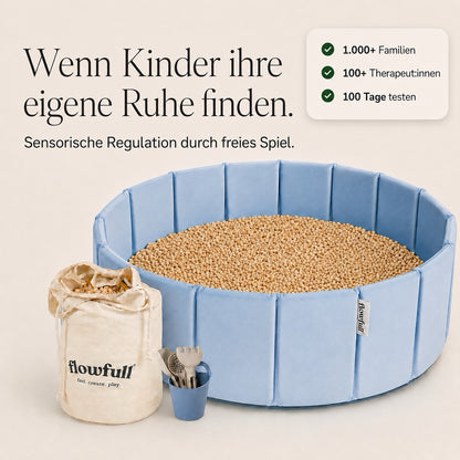 Flowfull® Sensorik-Würfelbecken - Komplettset