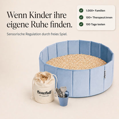 Flowfull® Sensorik-Würfelbecken - Komplettset