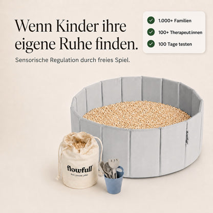 Flowfull® Sensorik-Würfelbecken - Komplettset