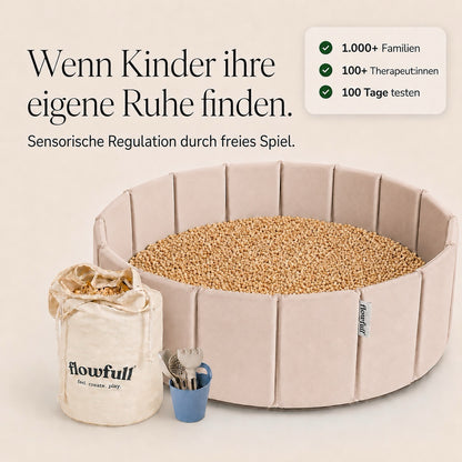 Flowfull® Sensorik-Würfelbecken - Komplettset
