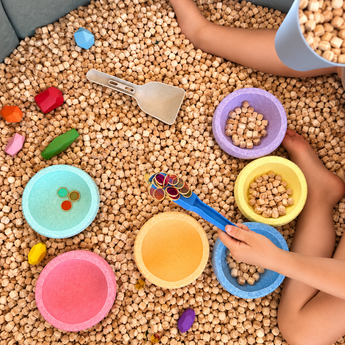 Flowfull® Magnetic Treasure Hunt (102 pieces)